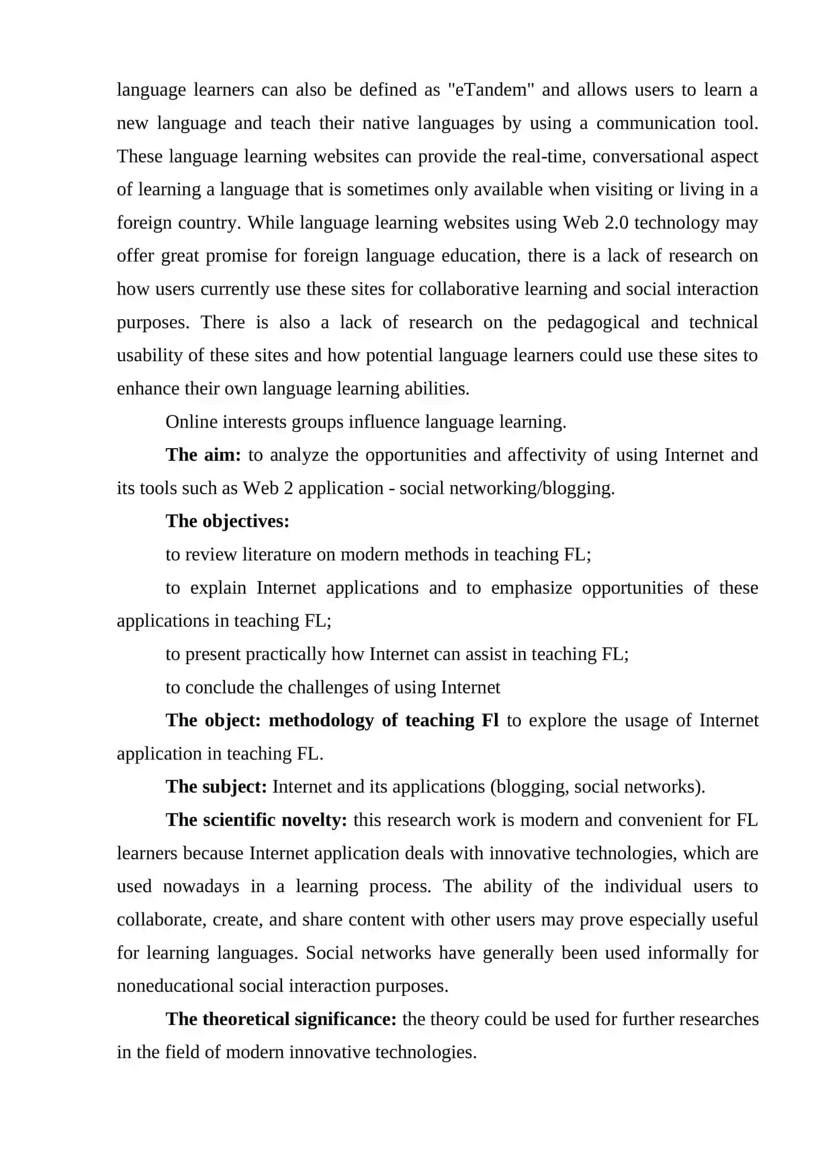 The Use of Internet Resources in Teaching 3