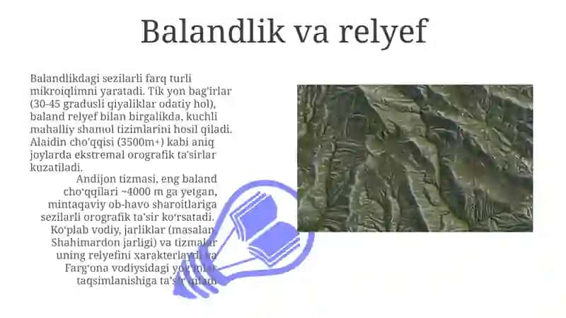 And togʻlari orografiyasi xususiyatlari 3