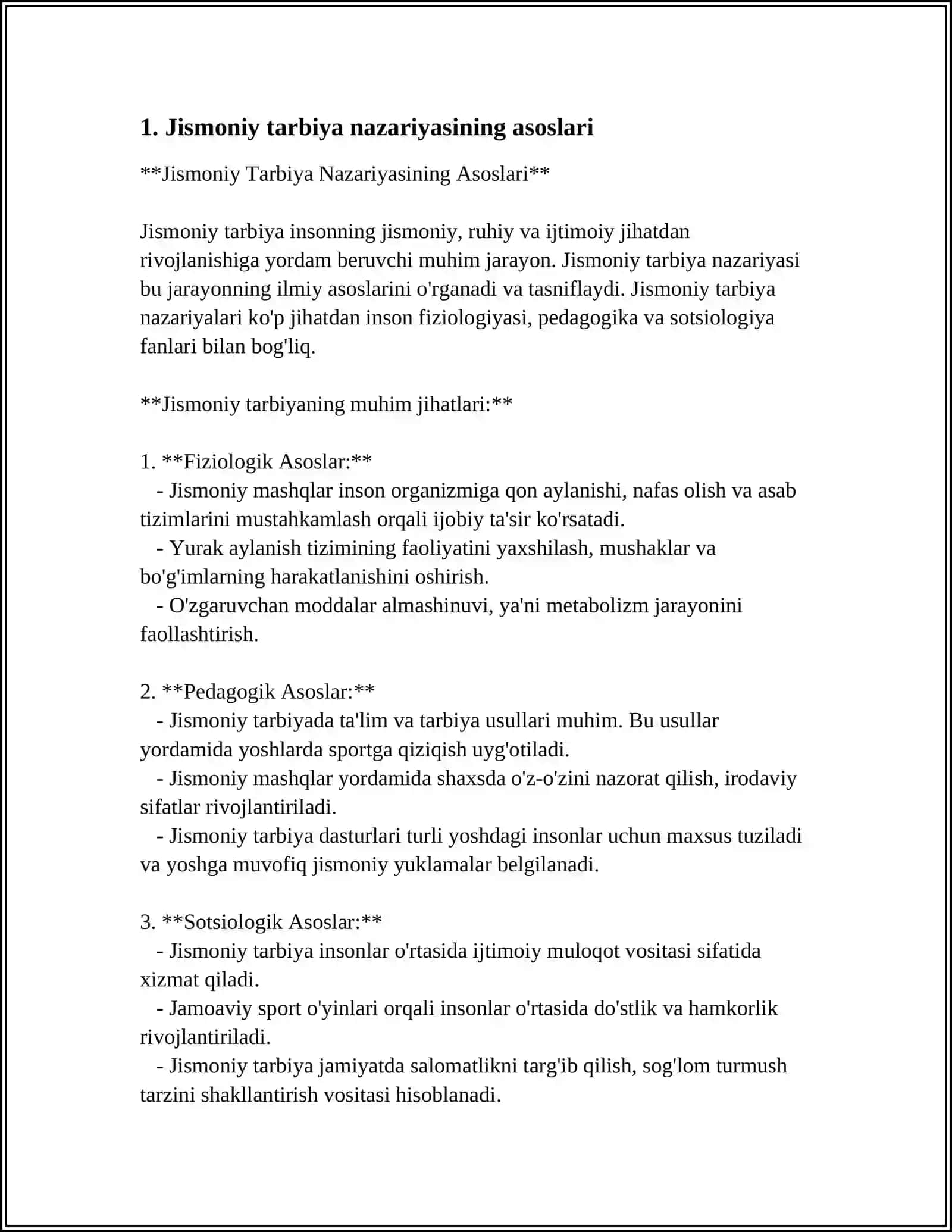 Jismoniy Tarbiya Nazariyasining Asoslari 3