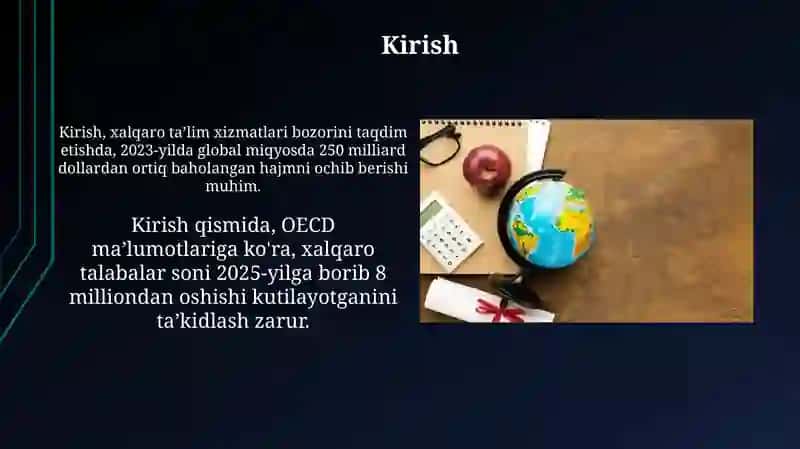 Xalqaro taʼlim xizmatlari bozori 3