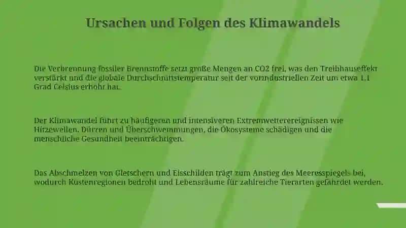 Umwelt und Klima 3