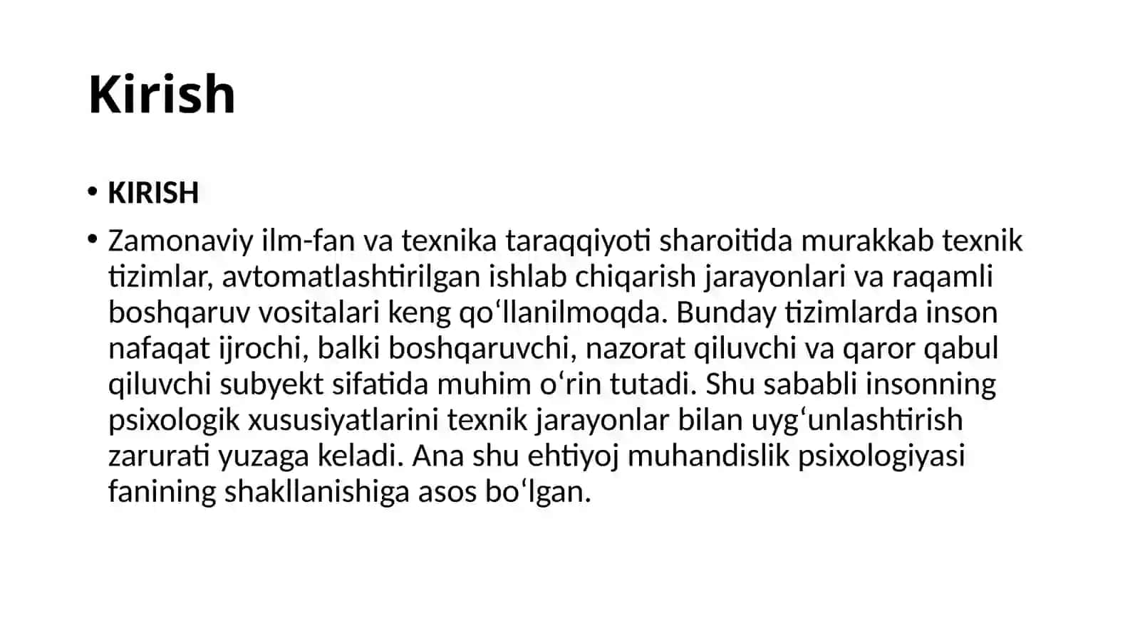 Muhandislik psixologiyasining boshqa fanlar bilan aloqasi 3