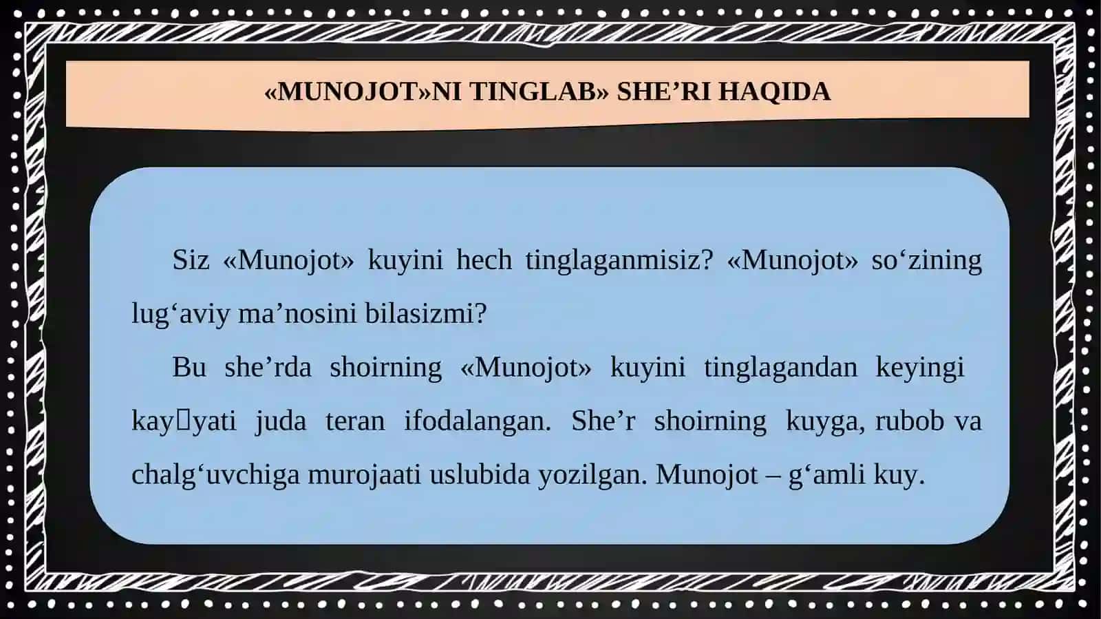 ABDULLA ORIPOV SHE`RLARI 3