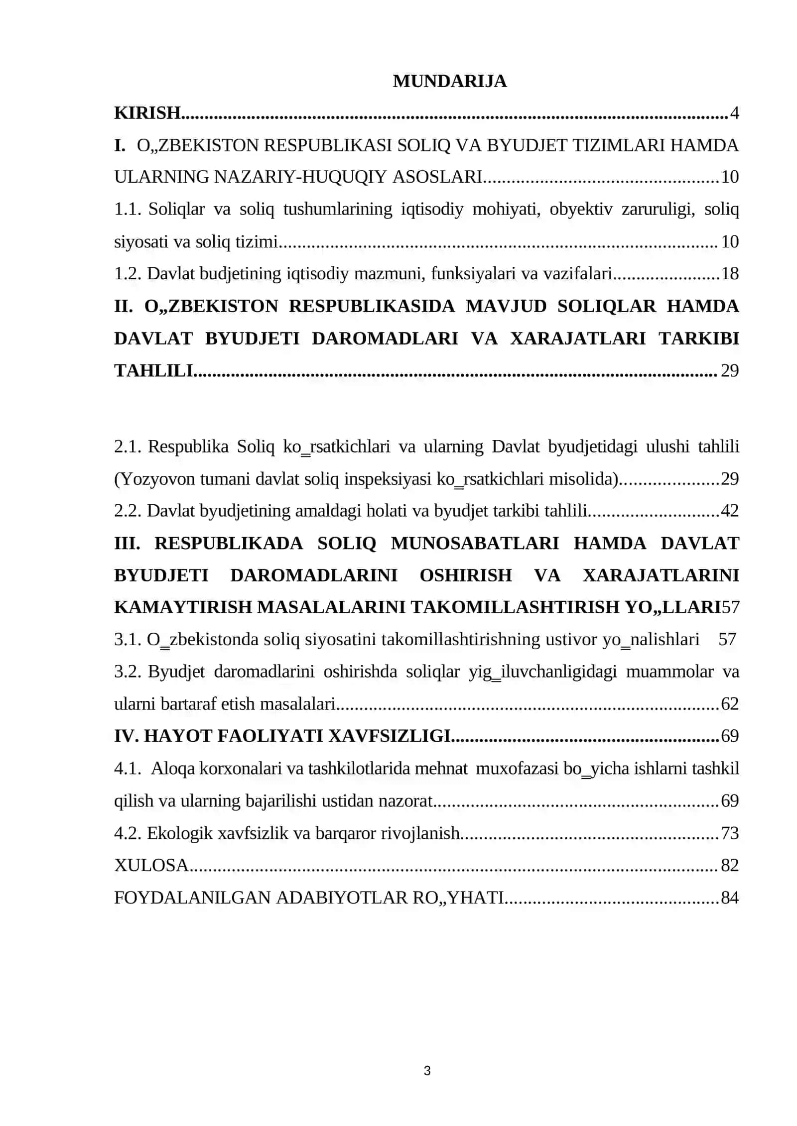 О‟ZBEKISTОN RESPUBLIKАSI SОLIQ TUSHUMLАRI_VА BYUDJET TIZIMINING TAHLILI 3