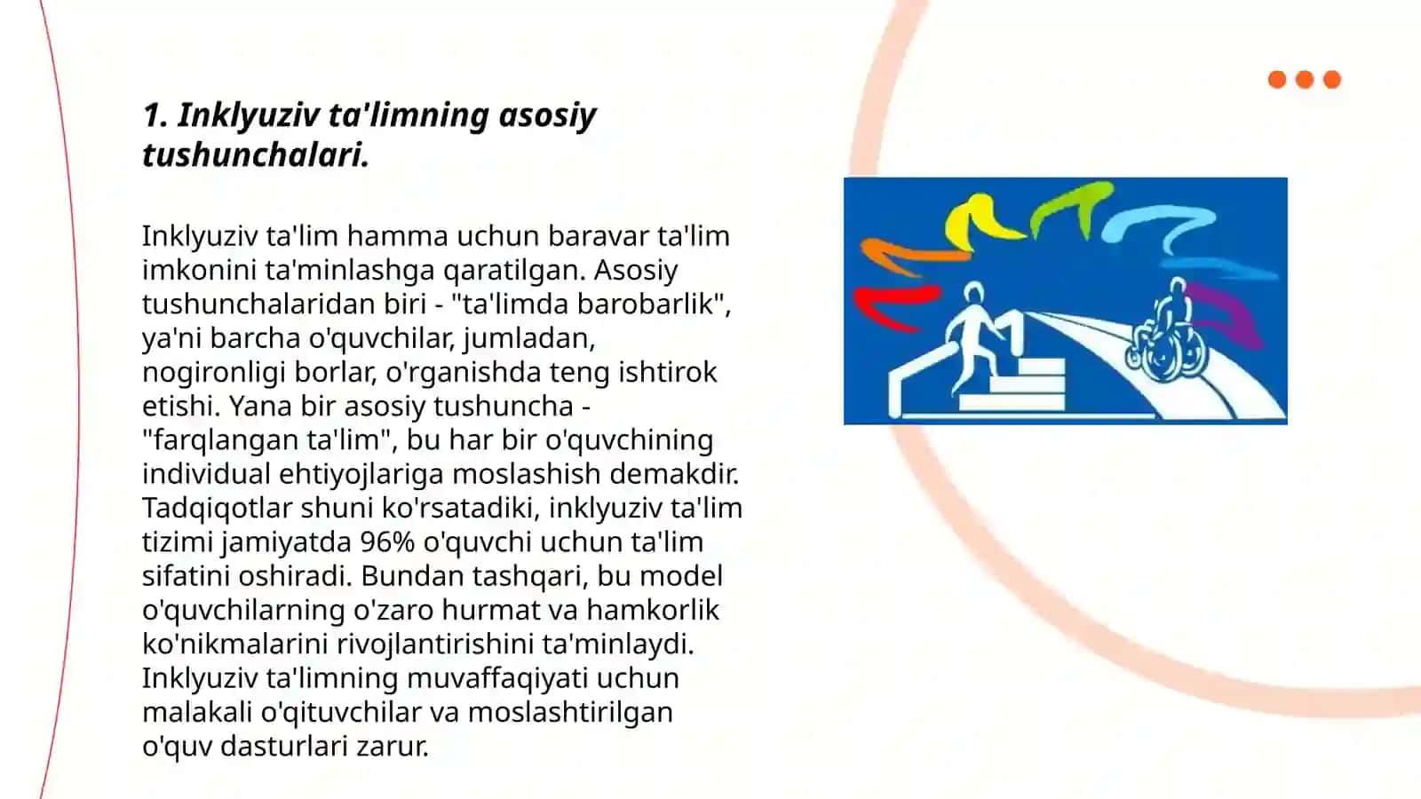 Inklyuziv taʼlimni amalga oshirish jarayoni 3
