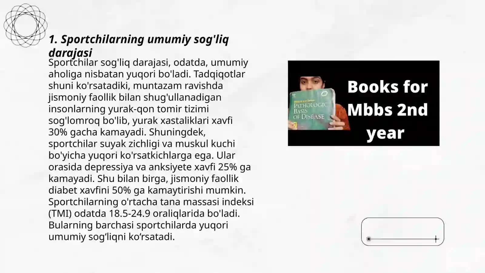 Umumiy sport patologiyasi asoslari 3
