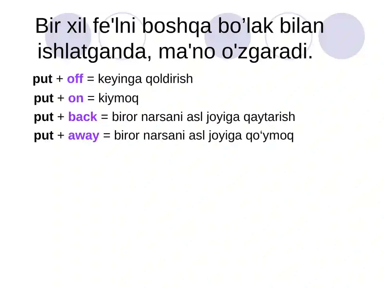 Phrasal Verbs 3