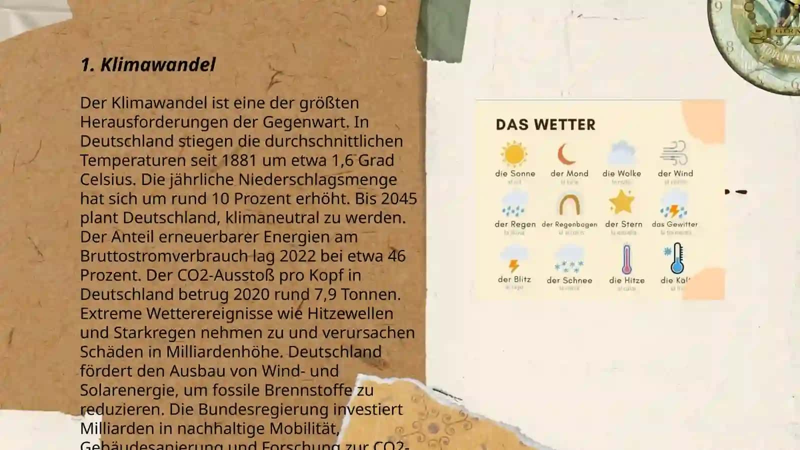 Clima und Das wetter 3