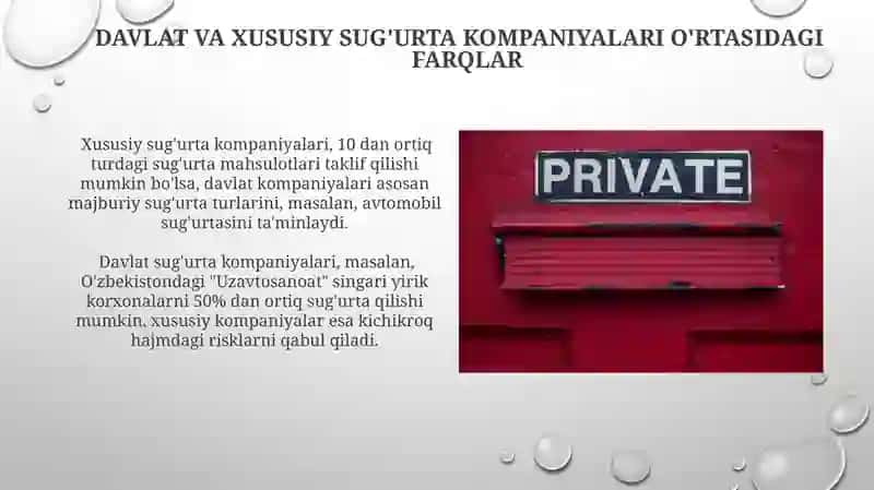 Mulkiy va shaxsiy sug’urta risklarini boshqarish 3