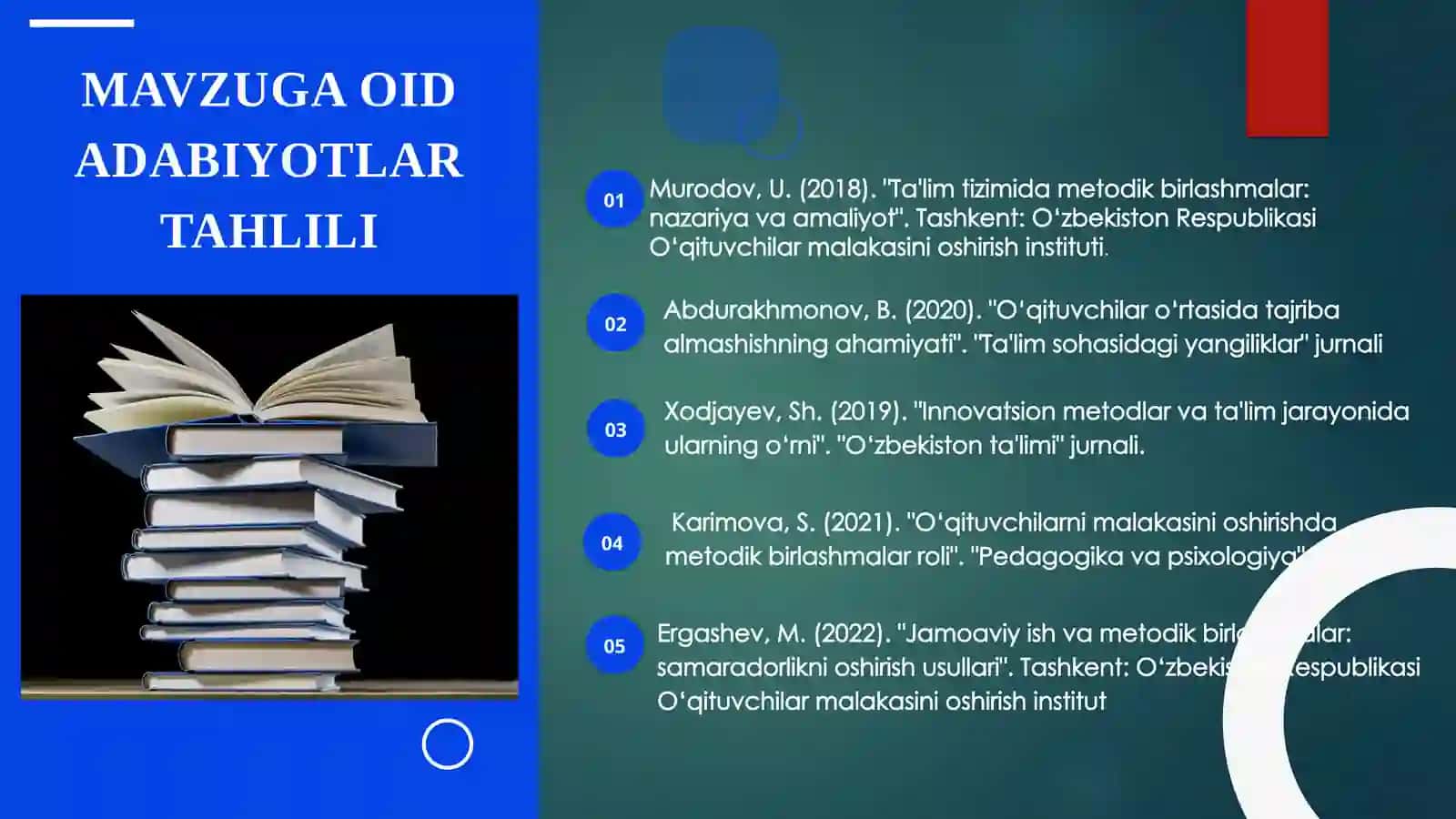 MAKTABDA METODIK BIRLASHMALARARO SAMARALI HAMKORLIKNI YO‘LGA QO‘YISH 3