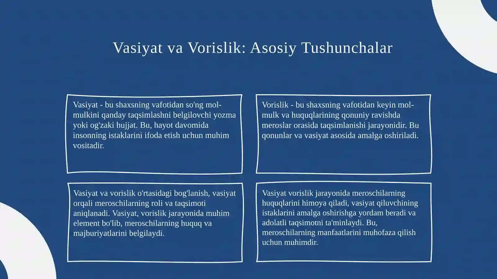 Vasiyat bo’yicha vorislik 3