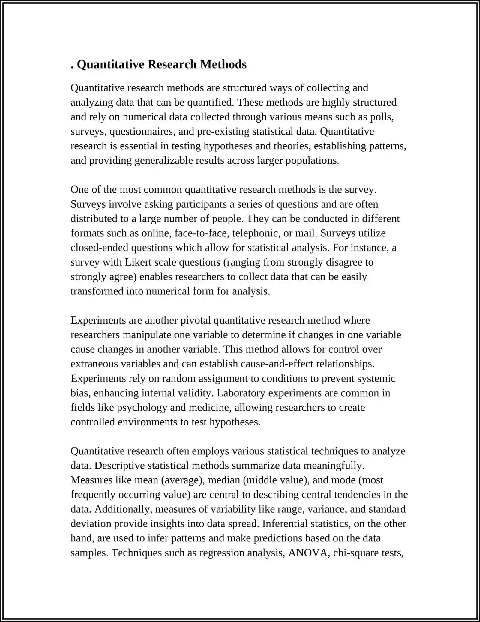 RESEARCH METHODS 3