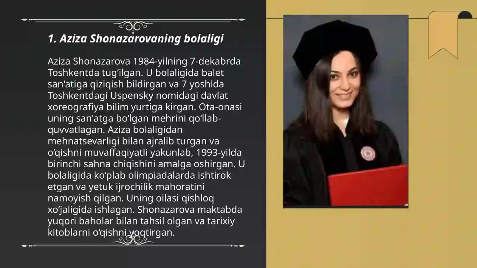 Aziza shonazarova hayoti va ijodi 3