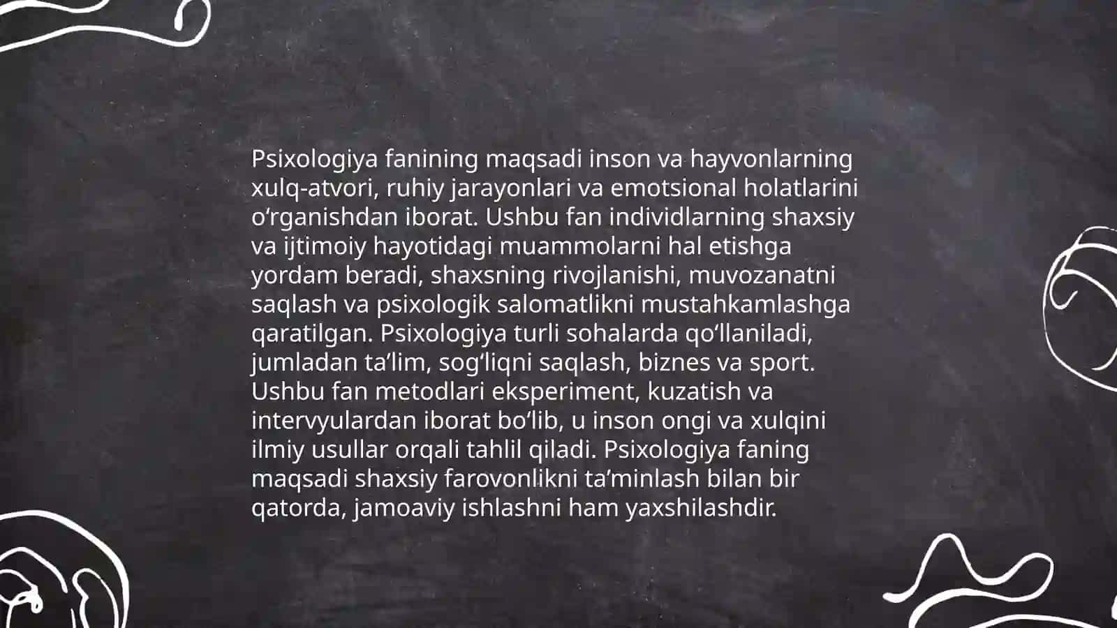Psixologiya fanining maqsad va vazifalari 3