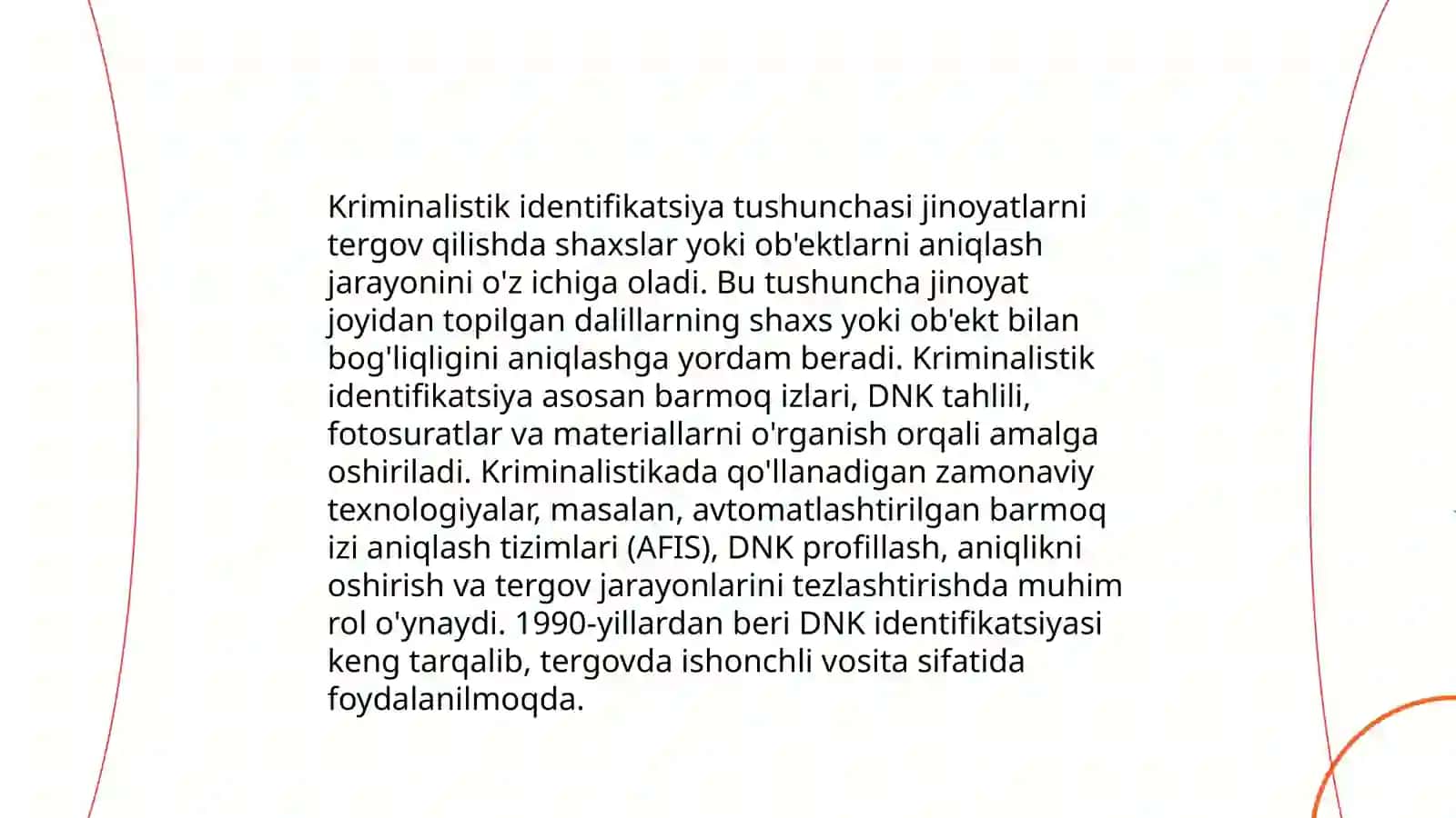 Kriminalistik identifikatsiyaning mazmun mohiyati 3