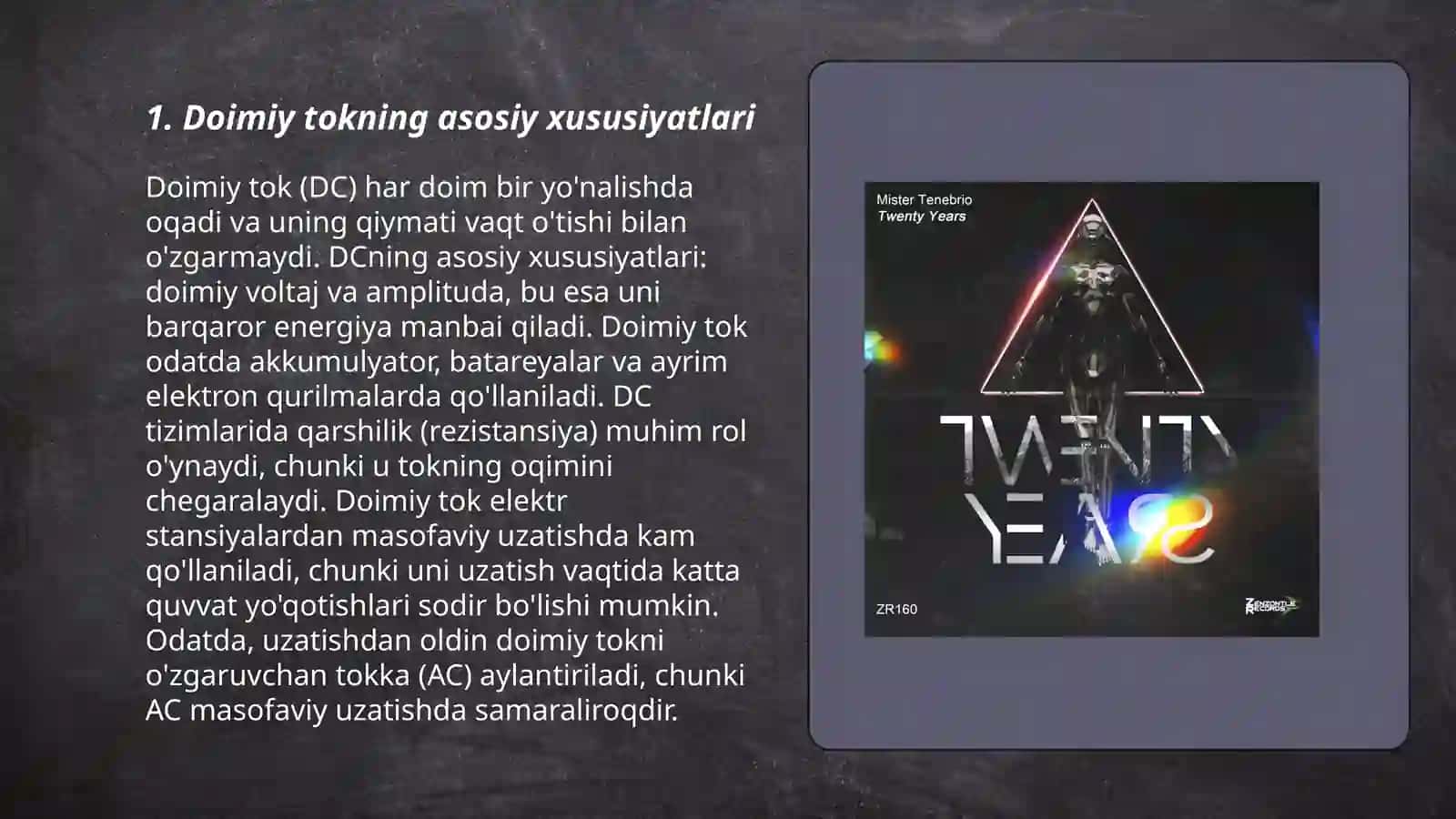Doimiy tok va uning xossalari 3