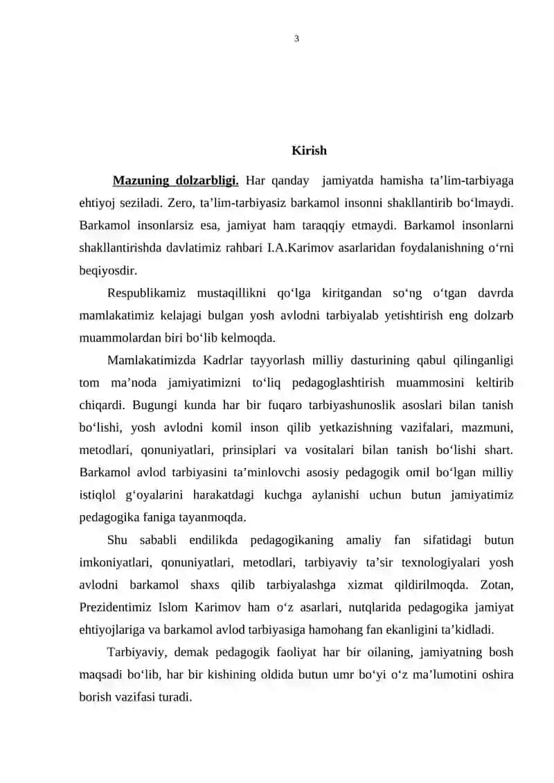 ISLOM KARIMOV ASARLARI MUSTAQIL O’ZBEKISTONNING ILMIY NAZARIY USLUBITY ASOSLARI 3