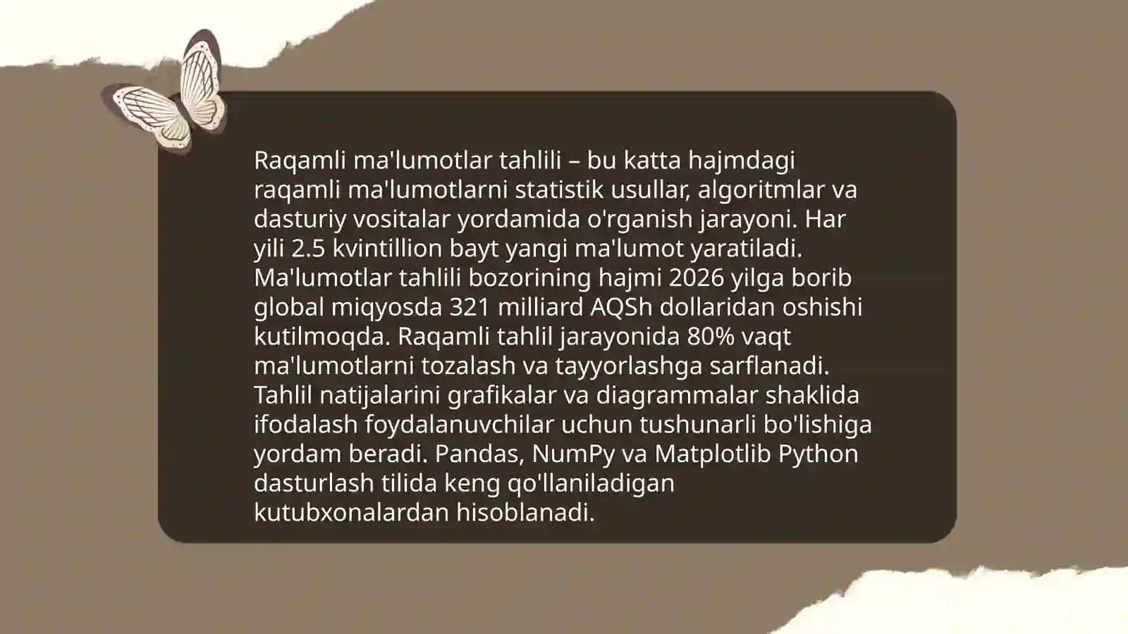 Raqamli ma'lumotlar tahlili 3