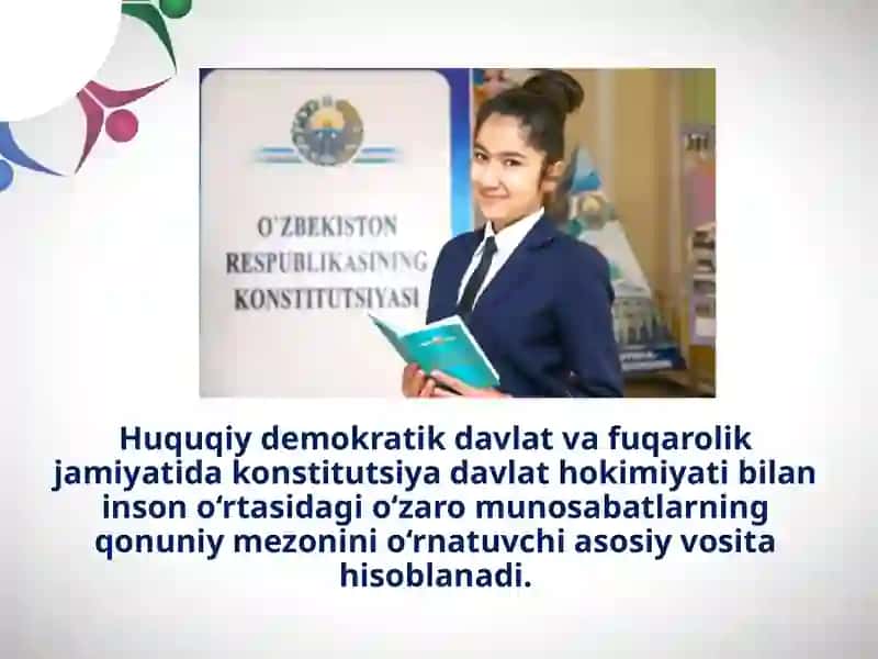 O‘zbekiston Respublikasining Konstitutsiyasi 3