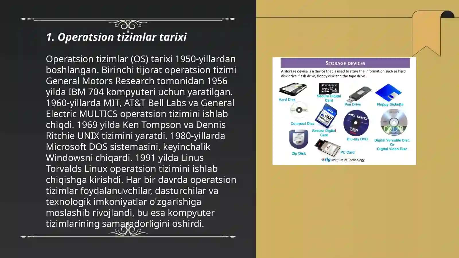 Operatsion tizimlar tarixi 3