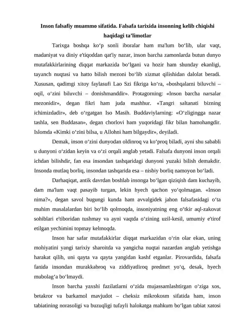 INSON UMRINING MAZMUNI FALSAFIY TUSHUNCHA SIFATIDA 3