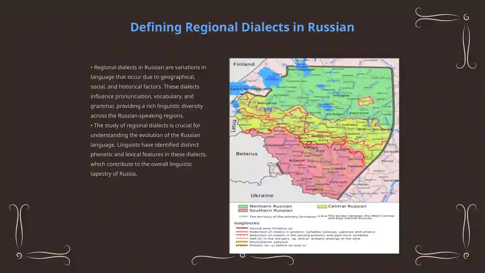 The influence of regional dialects on Russian pronunciation 3