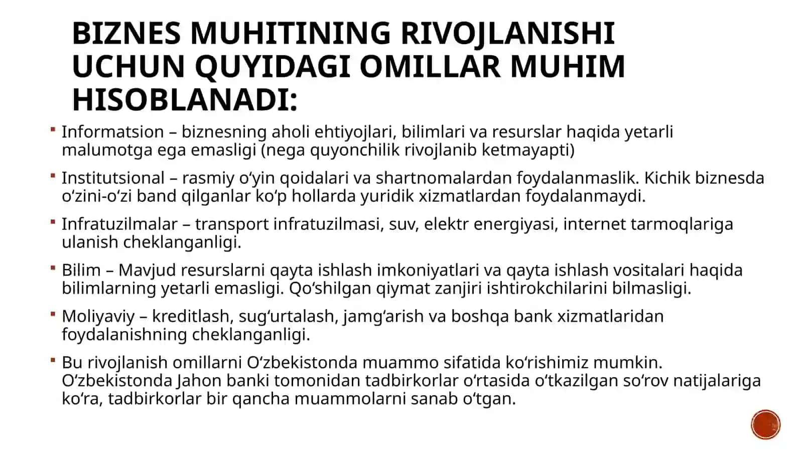 XORJIY MAMLAKATLARDA KICHIK BIZNES VA XUSUSIY TADBIRKORLIKNING RIVOJLANISHI 3