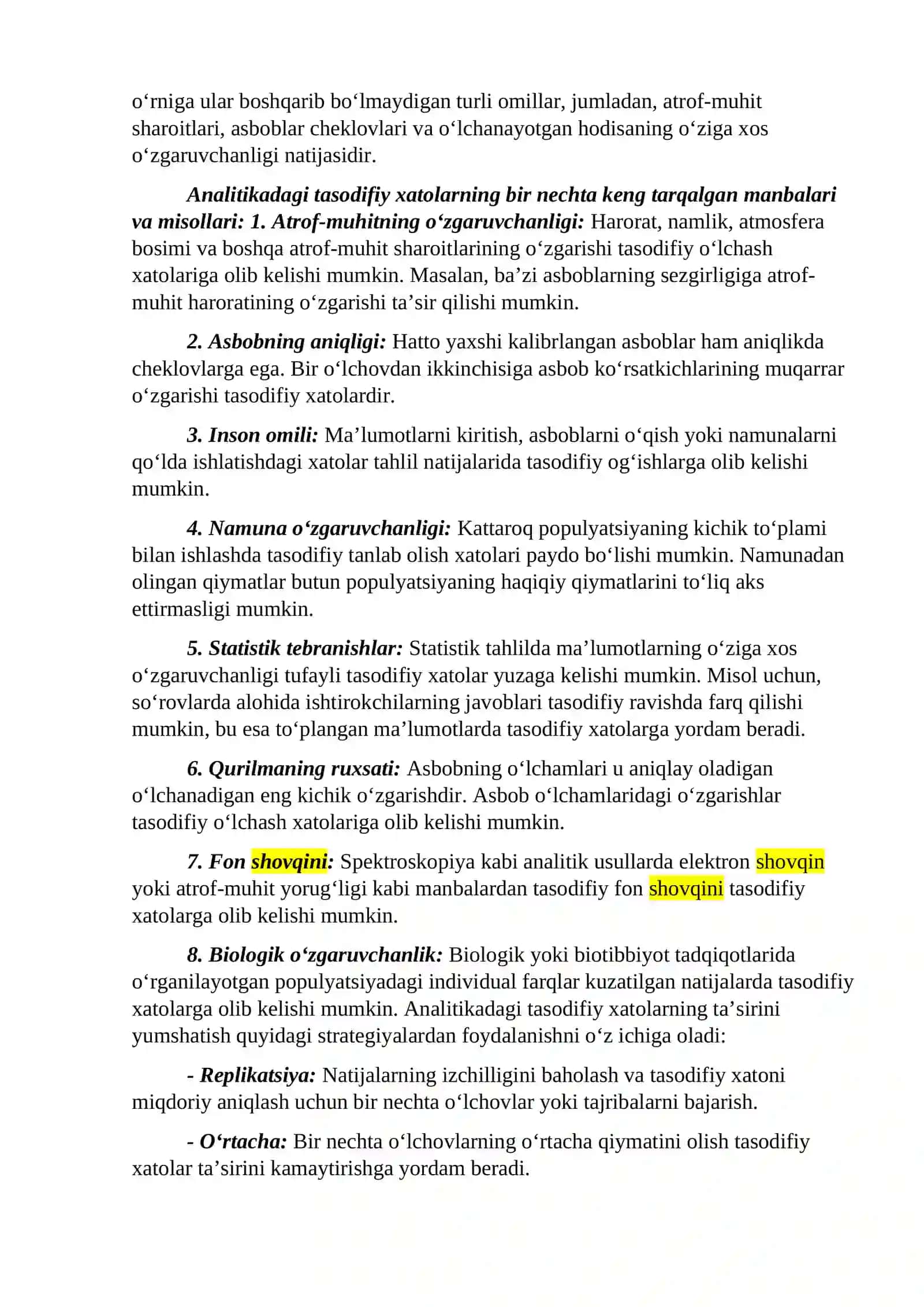 ANALITIK KIMYODA XATOLAR 3