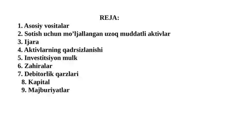 Moliyaviy holat to'g'risidagi hisobot 3