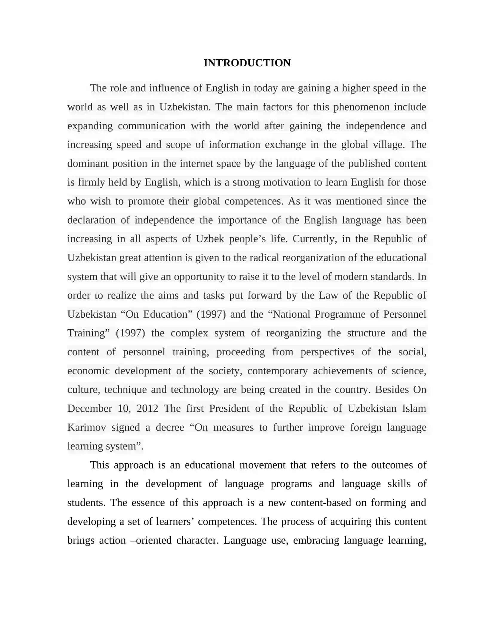 The role of extensive raeding in teaching English as a foreing languaage 3