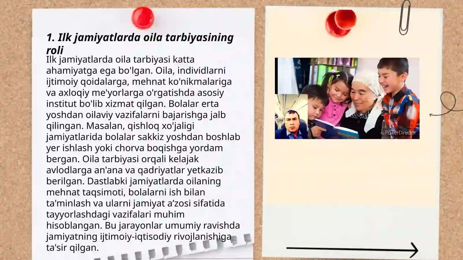 Jamiyat taraqqiyotining turli davrlarida oila tarbiyasining o'rni 3