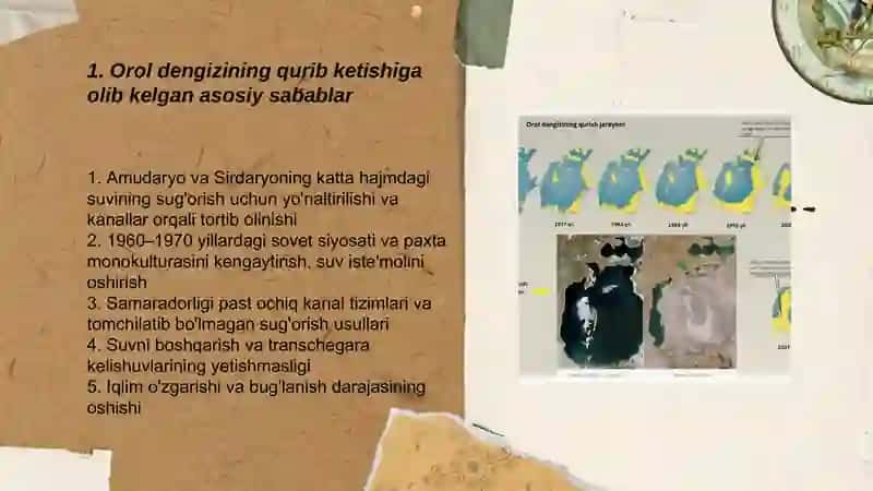 Orol dengizi muammosi va uning oqibatlari 3