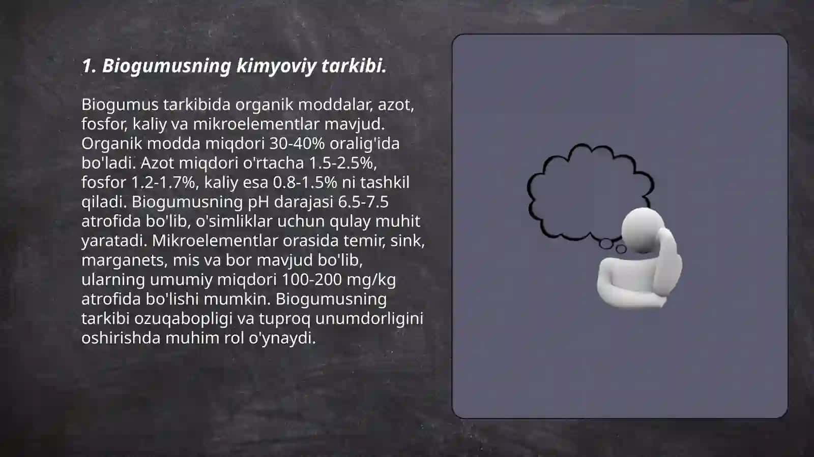 Biogumus tarkibi 3