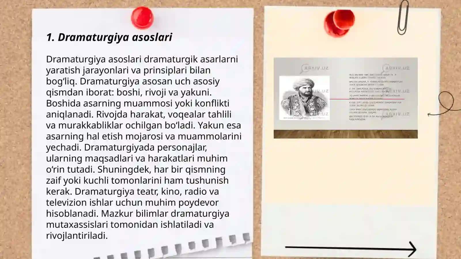 Dramstik asar kompizitsiyasi 3