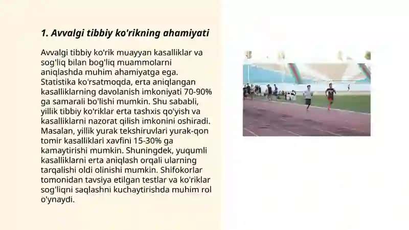 Sport va jismoniy tarbiya bilan shug’ullanish jarayonida tibbiy pedagogik nazorat o’tkazish. Jismoniy tarbiya va sport bilan shug'ullanuvchi bolalar, o'smirlar va ayollarda TPN. 3
