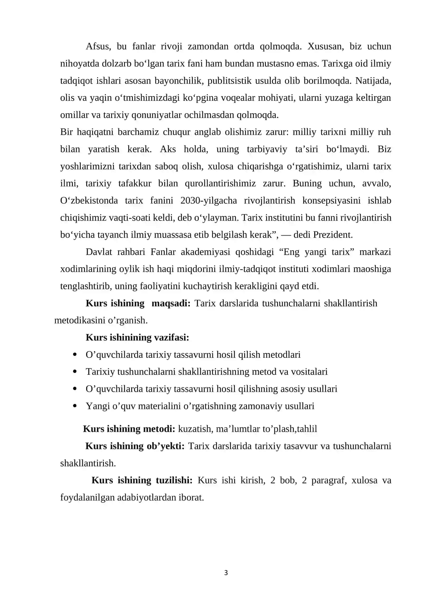 Tarix darslarida tushunchalarni shakllantirish metodikasi 3