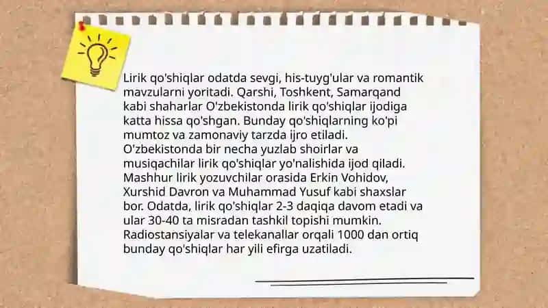Xalq oĝzaki ijodi janrlar 3