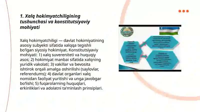 Xalq hokimyatchiligining konstitusiyaviy asoslari 3