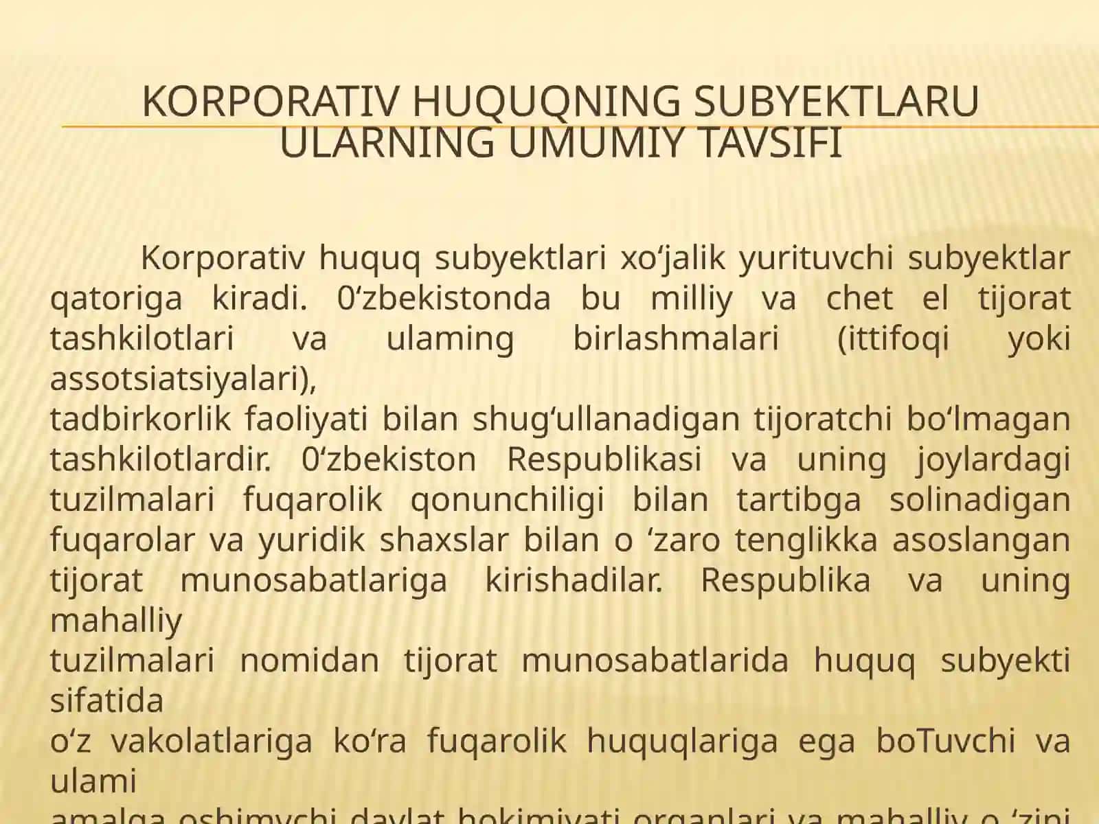 KORPORATIV HUQUQ VA TADBIRKORLIK ASOSLARI 3