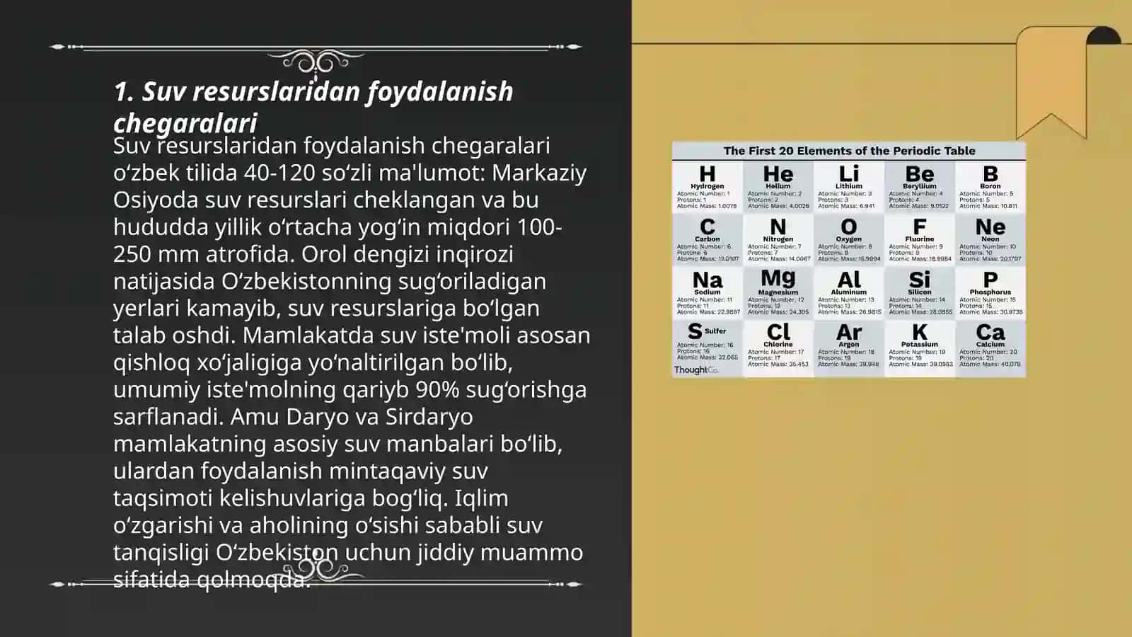 Suv resurslaridan foydalanganlik uchun soliq 3