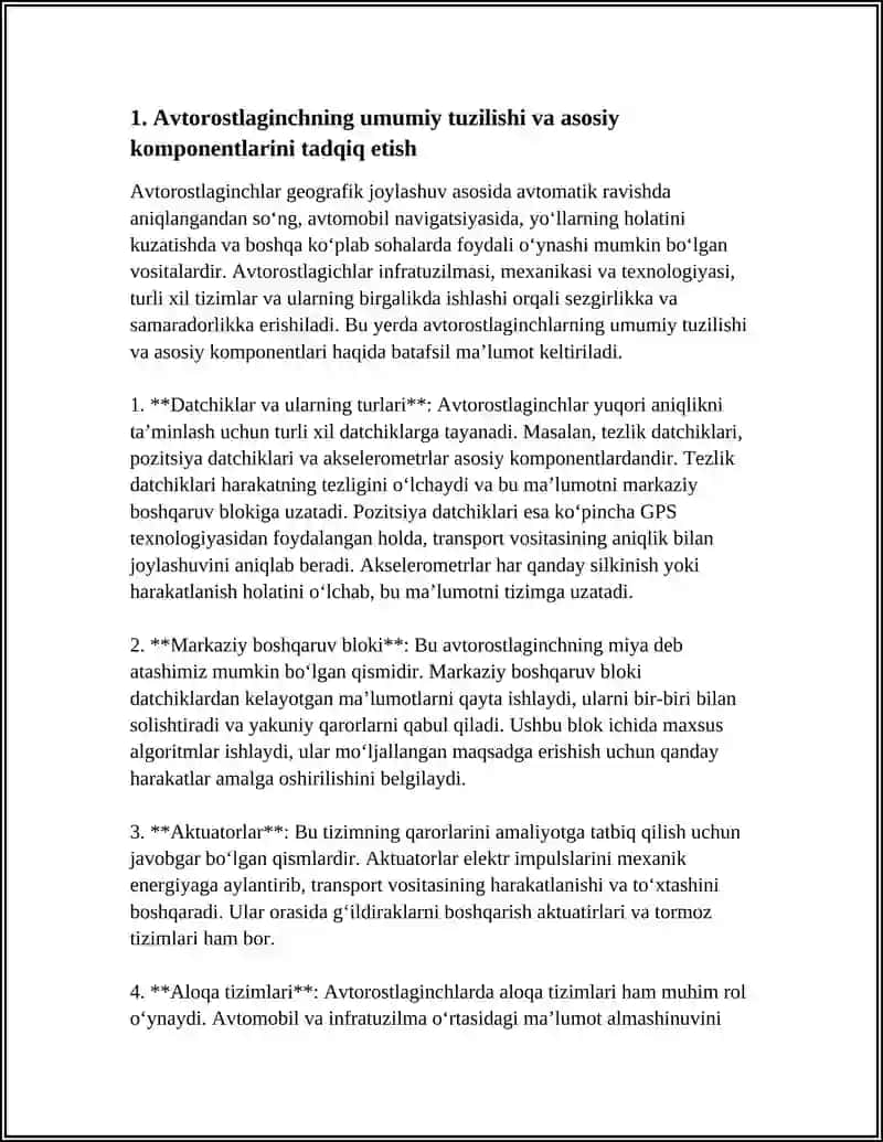AVTOROSTLAGINCHNING TUZILISHI VA ISHLASH PRINSIPINI TADQIQ ETISH 3