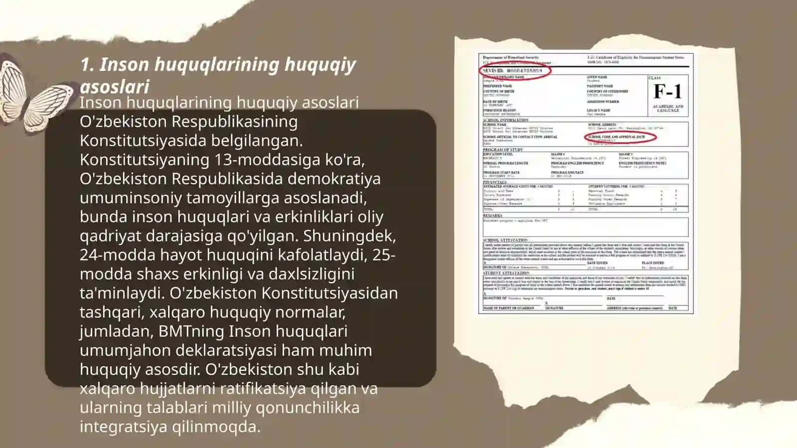 Inson huquqlari va erkinliklari kafolatining yaratilishi 3