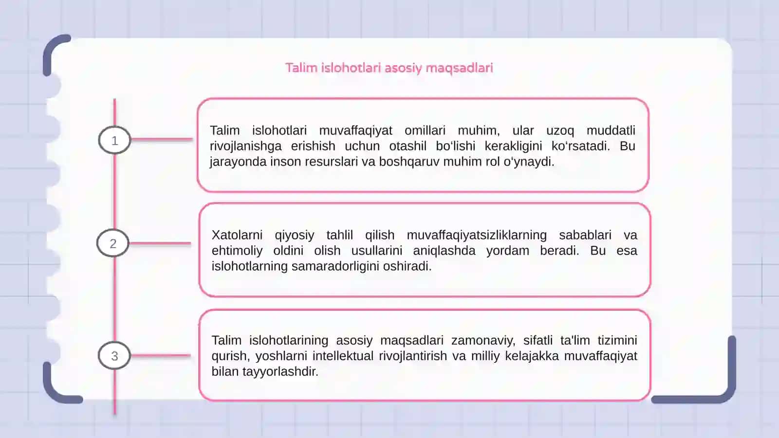 Talim islohotlari muvaffaqiyat omillari va xatolar qiyosiy tahlil 3