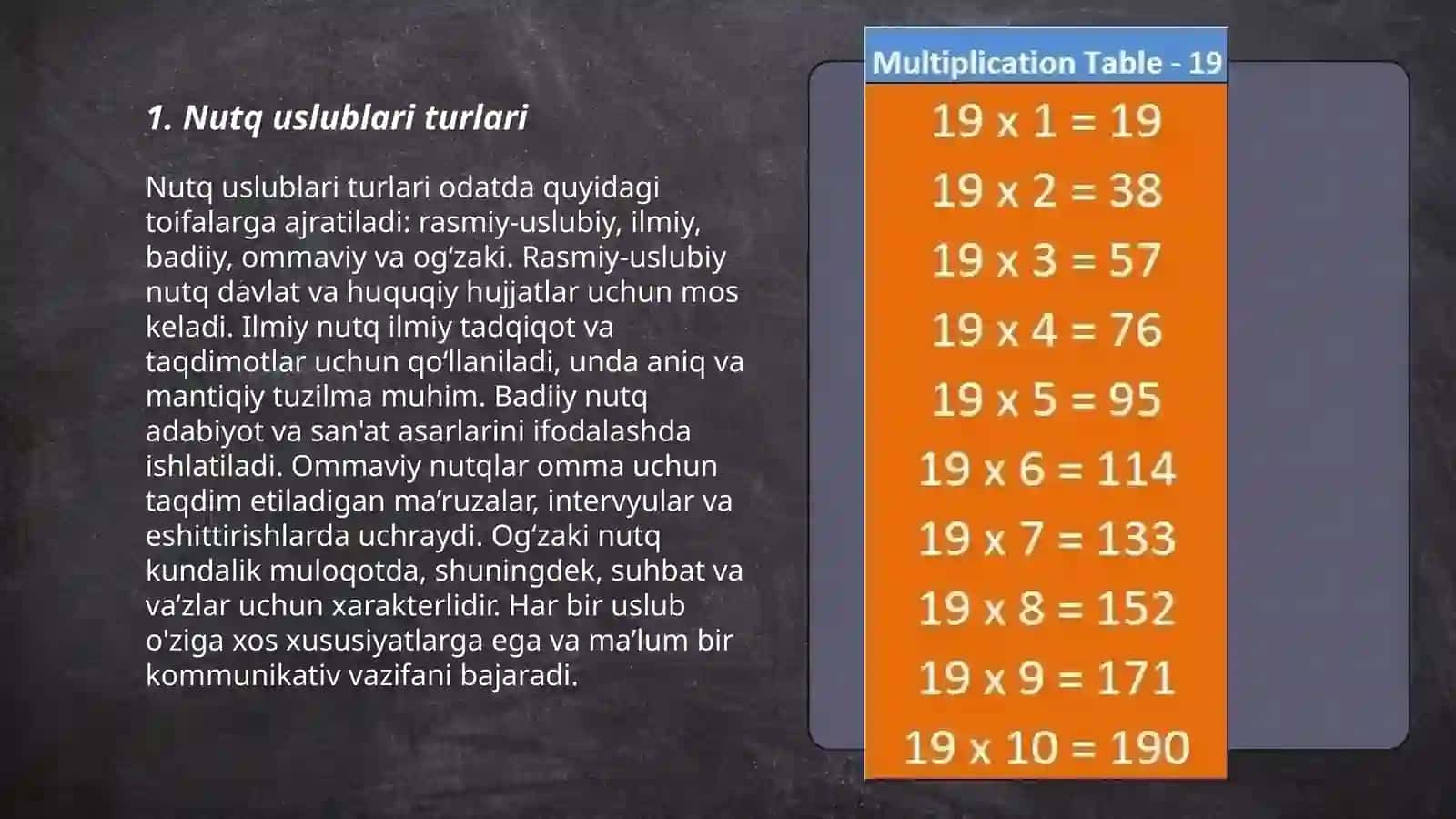 Nutq uslunlari matn 3