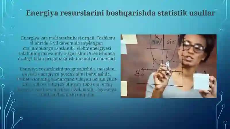 Energetikada matematik statistika va ehtimollik nazariyasini qo‘llash 3