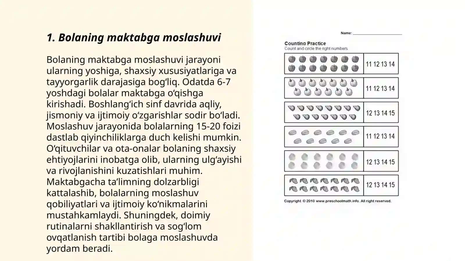 Bolalarni maktabga psixologik tayyorgarligi 3