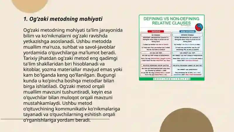 Ogʻzaki metodlar va ularning turlari 3