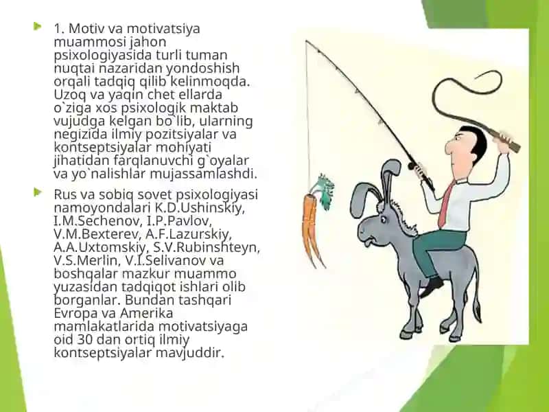 MOTIVATSIYA VA MOTIVLARNING NAZARIY MUAMMOLARI 3