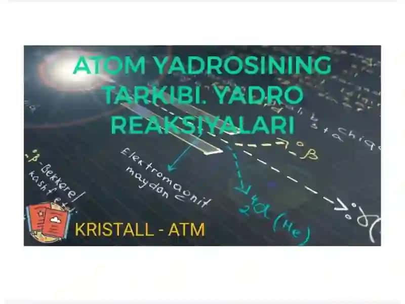 Yadro Tibbiyoti Bo'yicha Kurs 3