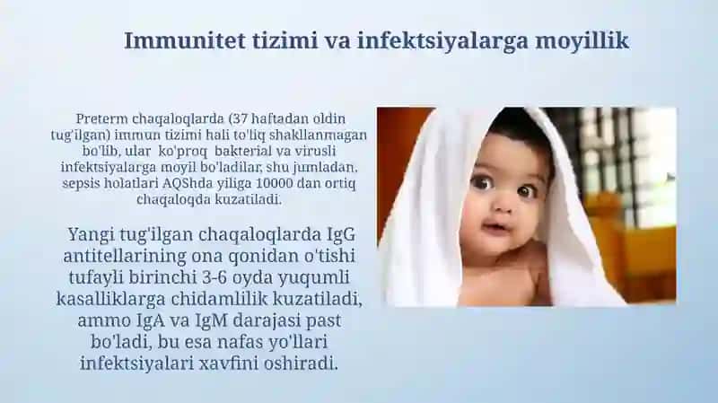 Go'daklik davri uning tug'ma xususiyatlari va rivojlanishning o'ziga xos xususiyatlari 3